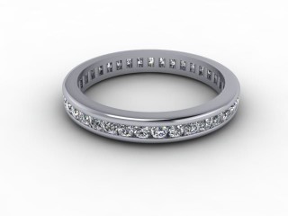 Full Diamond Eternity Ring 0.78cts. in Platinum - 12