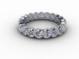 Full Diamond Eternity Ring 1.75cts. in Platinum - 12