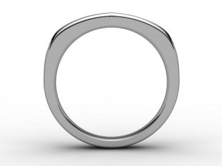 Semi-Set Diamond Eternity Ring 0.20cts. in Platinum - 3