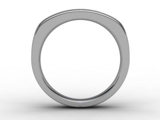 Semi-Set Diamond Eternity Ring 0.18cts. in Platinum - 6