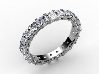 Full Diamond Eternity Ring 3.75cts. in Platinum - 15