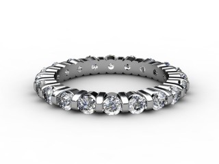 Full Diamond Eternity Ring 1.03cts. in Platinum-88-01096