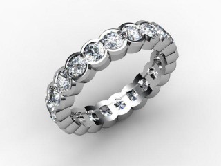 Full Diamond Eternity Ring 2.11cts. in Platinum-88-01097