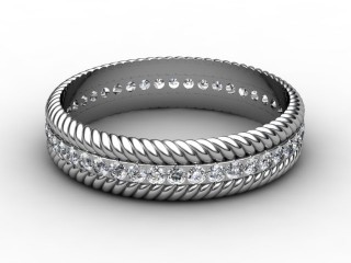 Full Diamond Eternity Ring 0.44cts. in Platinum-88-01111