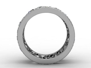Full Diamond Eternity Ring 3.25cts. in Platinum - 3