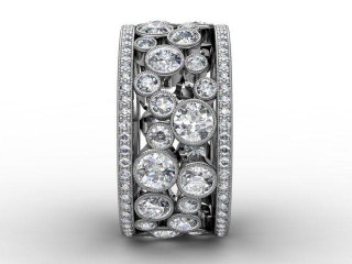 Full Diamond Eternity Ring 3.25cts. in Platinum - 6