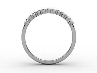Semi-Set Diamond Eternity Ring 0.22cts. in Platinum - 3