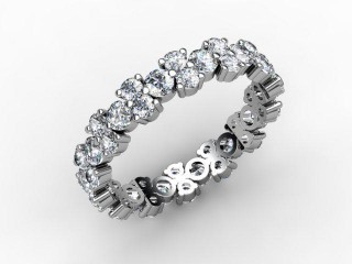 Full Diamond Eternity Ring 1.66cts. in Platinum - 12