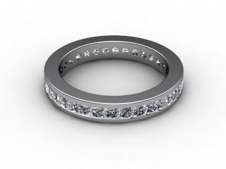 Full Diamond Eternity Ring 1.90cts. in Platinum-88-01121