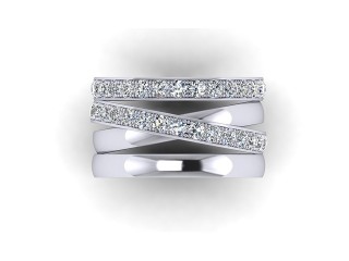 Full Diamond Eternity Ring 1.75cts. in Platinum - 3