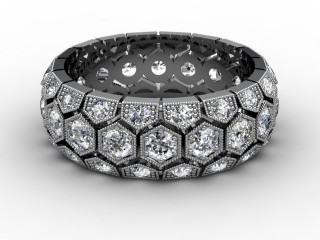 Full Diamond Eternity Ring 2.00cts. in Platinum-88-01124