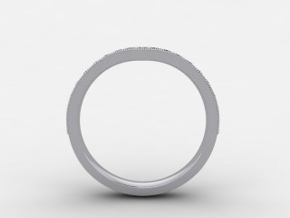 Semi-Set Diamond Eternity Ring 0.38cts. in Platinum - 3