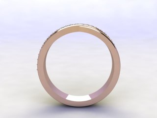 Semi-Set Diamond Eternity Ring 0.20cts. in 18ct. Rose Gold - 3