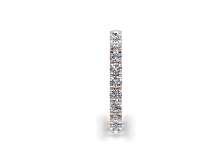 Full Diamond Eternity Ring 1.40cts. in 18ct. Rose Gold - 6