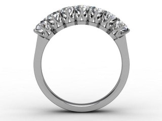 Semi-Set Diamond Eternity Ring 0.50cts. in 18ct. White Gold - 3