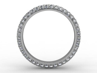 Full Diamond Eternity Ring 1.90cts. in 18ct. White Gold - 3