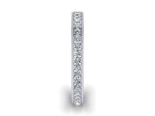 Full Diamond Eternity Ring 0.65cts. in 18ct. White Gold - 6