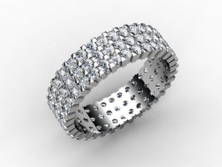 Full Diamond Eternity Ring 1.87cts. in 18ct. White Gold - 12