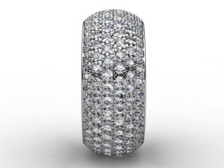 Full Diamond Eternity Ring 2.16cts. in 18ct. White Gold - 6