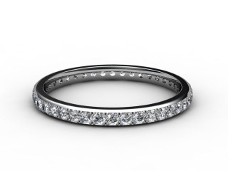 Full Diamond Eternity Ring 0.40cts. in 18ct. White Gold-88-05084