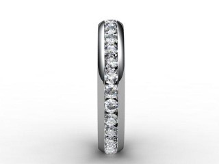 Full Diamond Eternity Ring 0.89cts. in 18ct. White Gold - 6