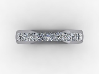 Full Diamond Eternity Ring 1.04cts. in 18ct. White Gold - 9