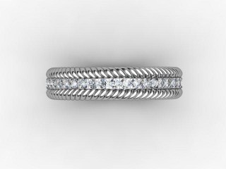 Full Diamond Eternity Ring 0.44cts. in 18ct. White Gold - 9