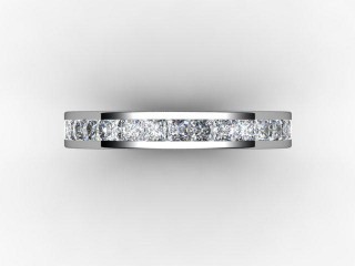 Full Diamond Eternity Ring 1.90cts. in 18ct. White Gold - 9