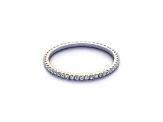 Full Diamond Eternity Ring 0.20cts. in 18ct. White Gold-88-05521