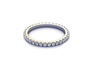 Full Diamond Eternity Ring 0.45cts. in 18ct. White Gold-88-05522