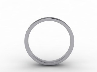 0.50cts. Full 18ct White Gold Eternity Ring - 3