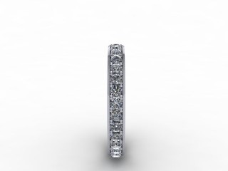 0.62cts. Full 18ct White Gold Eternity Ring - 6