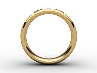 Semi-Set Diamond Eternity Ring 0.45cts. in 18ct. Yellow Gold - 3