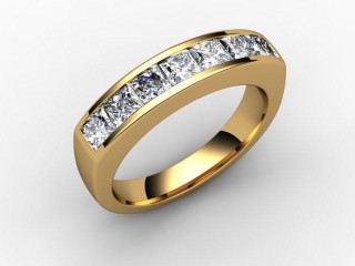 Semi-Set Diamond Eternity Ring 1.40cts. in 18ct. Yellow Gold - 12