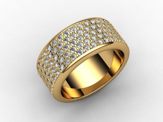 Full Diamond Eternity Ring 1.20cts. in 18ct. Yellow Gold - 12