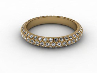 Full Diamond Eternity Ring 1.90cts. in 18ct. Yellow Gold