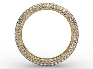 Full Diamond Eternity Ring 1.30cts. in 18ct. Yellow Gold - 3