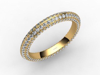 Full Diamond Eternity Ring 1.30cts. in 18ct. Yellow Gold - 6