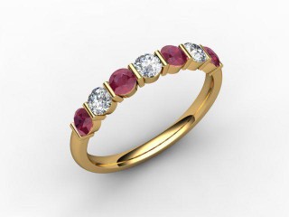 Ruby and Diamond 0.76cts. in 18ct. Yellow Gold - 12