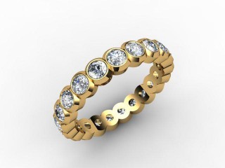 Full Diamond Eternity Ring 1.75cts. in 18ct. Yellow Gold - 9