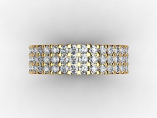 Full Diamond Eternity Ring 1.87cts. in 18ct. Yellow Gold - 9