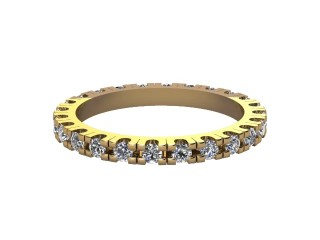 Full Diamond Eternity Ring 0.82cts. in 18ct. Yellow Gold-88-18063