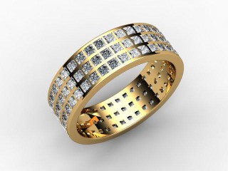 Full Diamond Eternity Ring 2.85cts. in 18ct. Yellow Gold - 12