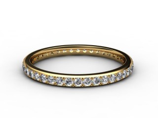 Full Diamond Eternity Ring 0.40cts. in 18ct. Yellow Gold-88-18084