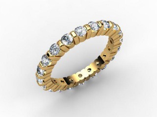 Full Diamond Eternity Ring 1.03cts. in 18ct. Yellow Gold - 3