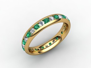 Emerald and Diamond 0.92cts. in 18ct. Yellow Gold - 12