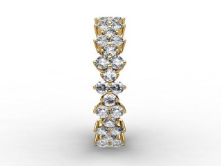 Full Diamond Eternity Ring 1.53cts. in 18ct. Yellow Gold - 6