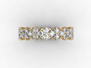 Full Diamond Eternity Ring 1.53cts. in 18ct. Yellow Gold - 9