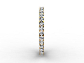 Full Diamond Eternity Ring 0.72cts. in 18ct. Yellow Gold - 6