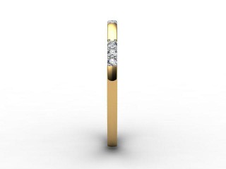 Semi-Set Diamond Eternity Ring 0.18cts. in 18ct. Yellow Gold - 6